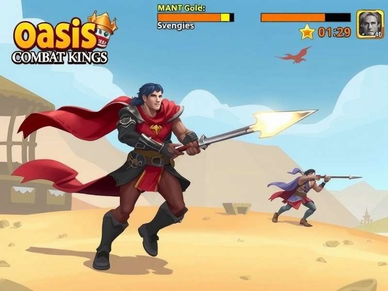 Oasis Combat Kings gameplay screenshot